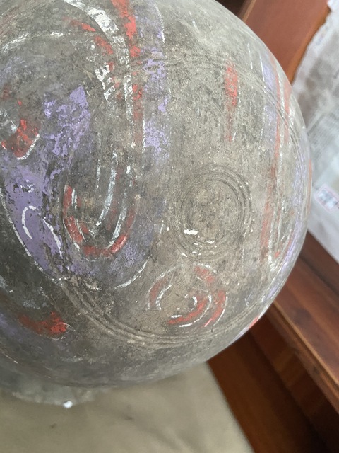 古玩陶瓷灰陶繭式壺真品鑒賞圖