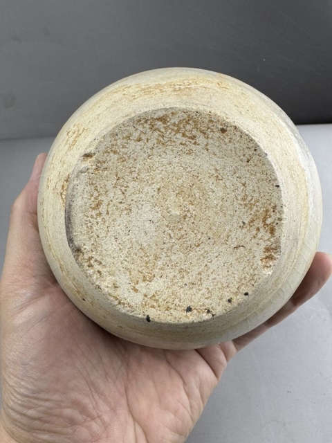 古玩陶瓷青白釉缽真品鑒賞圖