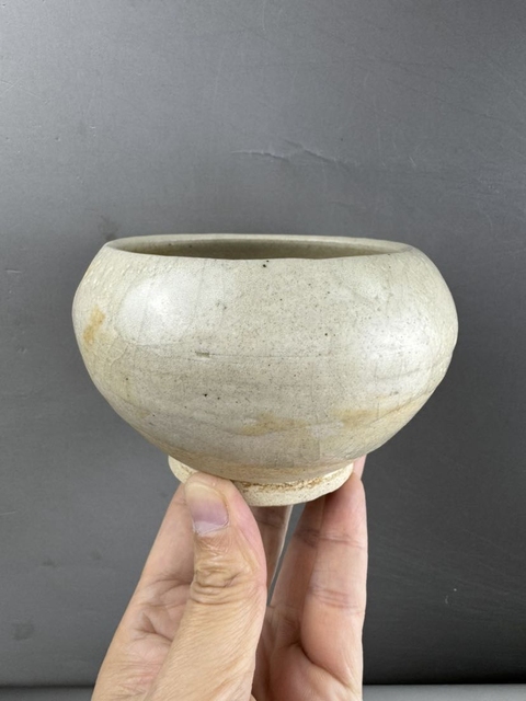 古玩陶瓷青白釉缽真品鑒賞圖