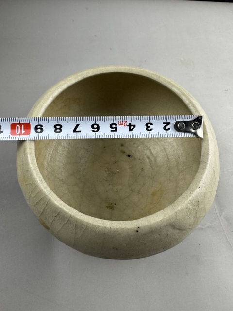 古玩陶瓷青白釉缽真品鑒賞圖