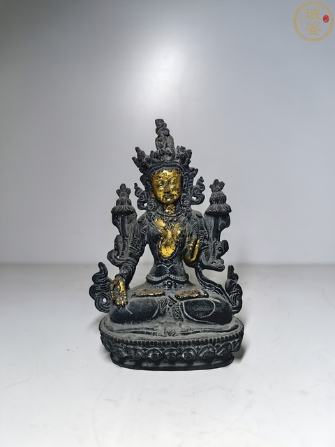 古玩銅器度母像真品鑒賞圖