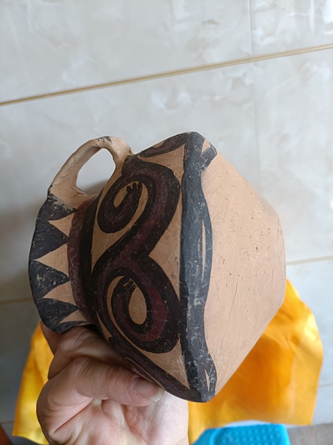 古玩陶瓷館藏級珍品馬家窯·馬廠類型雙系罐拍賣，當前價格5800元