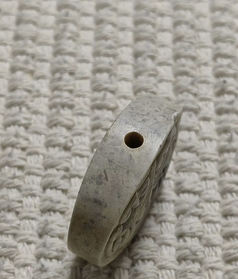 古玩玉器仿古玉勒子真品鑒賞圖