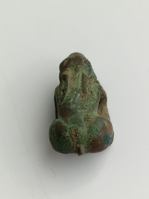 古玩銅器銅兔真品鑒賞圖