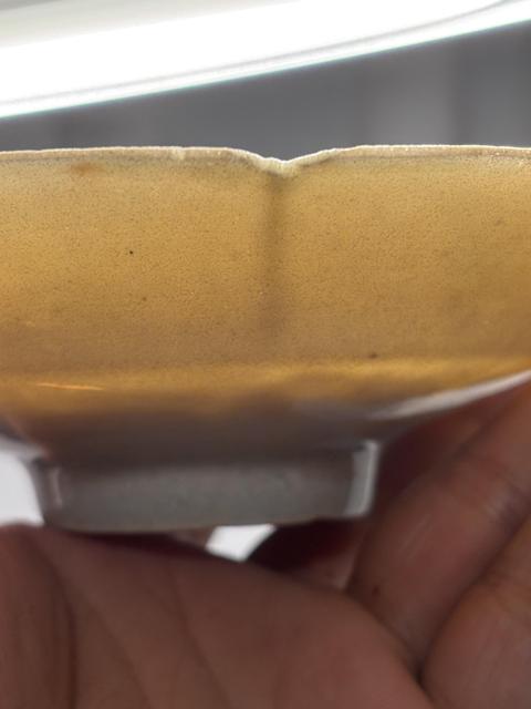 古玩陶瓷湖田窯青白釉刻花葵口盤拍賣，當前價格6666元