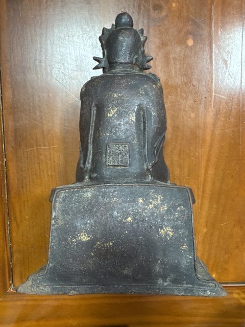 古玩銅器銅佛像真品鑒賞圖