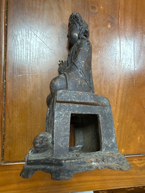 古玩銅器銅佛像真品鑒賞圖