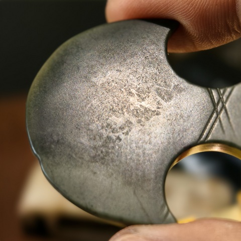 古玩玉器地方玉雕“斧形器”真品鑒賞圖