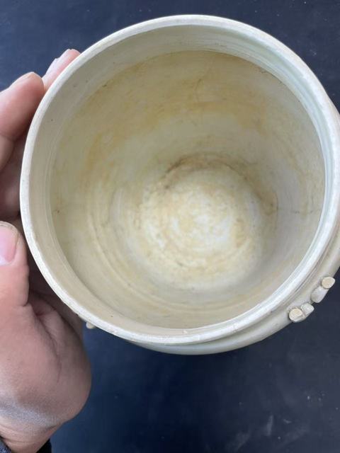 古玩陶瓷青白釉罐真品鑒賞圖