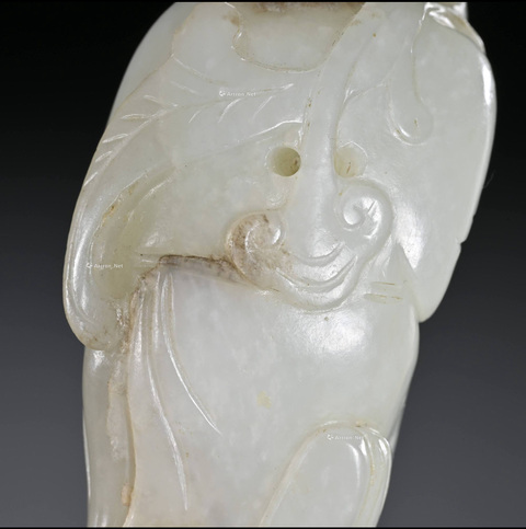 古玩玉器和田玉雕“如意童子”真品鑒賞圖