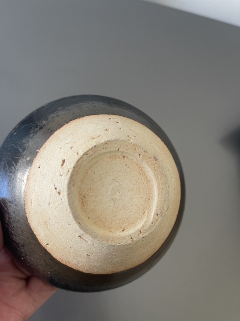 古玩陶瓷吉州窯窯變釉茶盞真品鑒賞圖