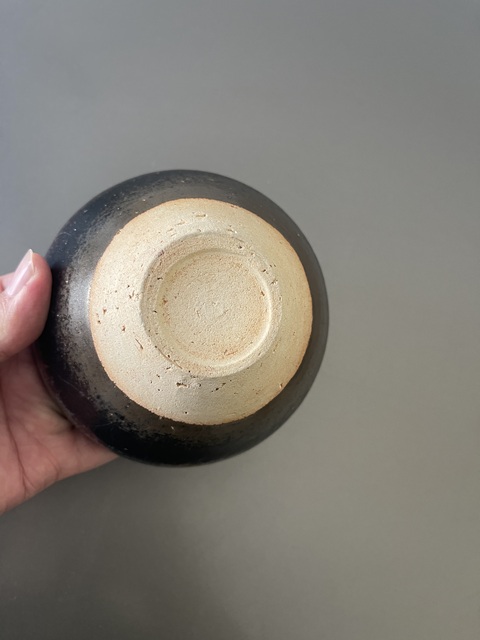 古玩陶瓷吉州窯窯變釉茶盞真品鑒賞圖