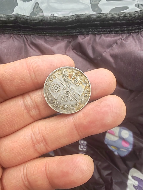 古玩錢幣孫中山二角真品鑒賞圖