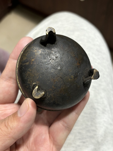 古玩銅器爐子真品鑒賞圖