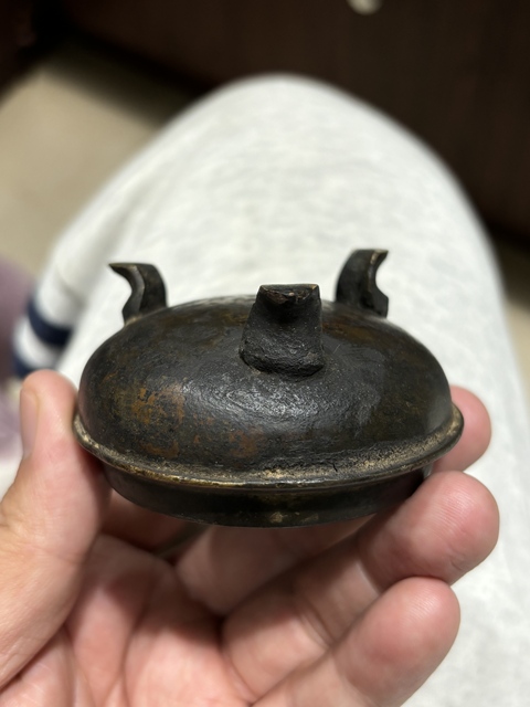 古玩銅器爐子真品鑒賞圖