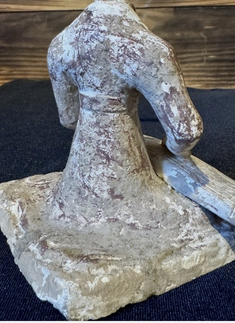 古玩陶瓷唐代奏樂仕女陶俑真品鑒賞圖