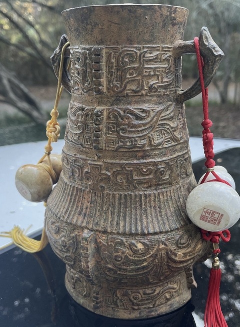 古玩銅器銅壺真品鑒賞圖