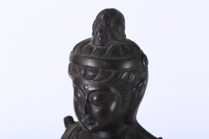 古玩雜項(xiàng)觀音菩薩造像真品鑒賞圖