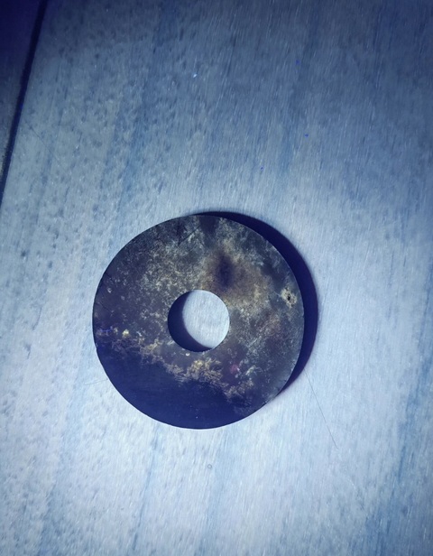 古玩玉器提油仿古“玉璧”真品鑒賞圖