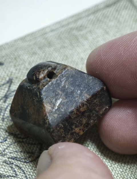 古玩玉器地方玉雕“覆斗印”真品鑒賞圖