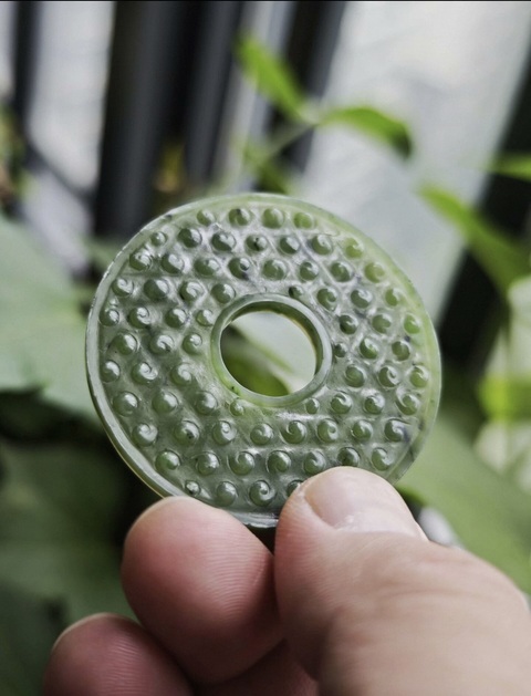 古玩玉器和田玉雕“谷紋璧”真品鑒賞圖