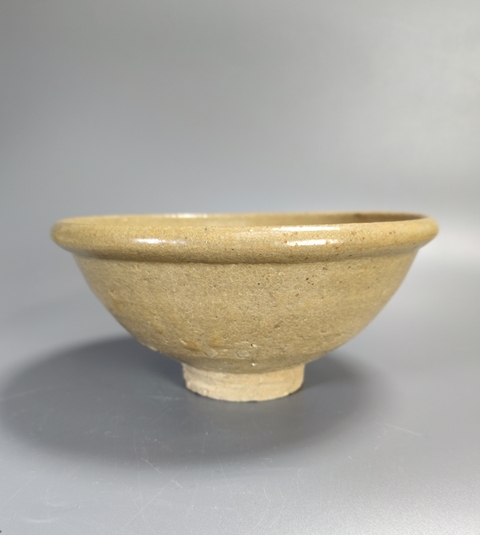 古玩陶瓷龍泉青瓷唇口碗真品鑒賞圖