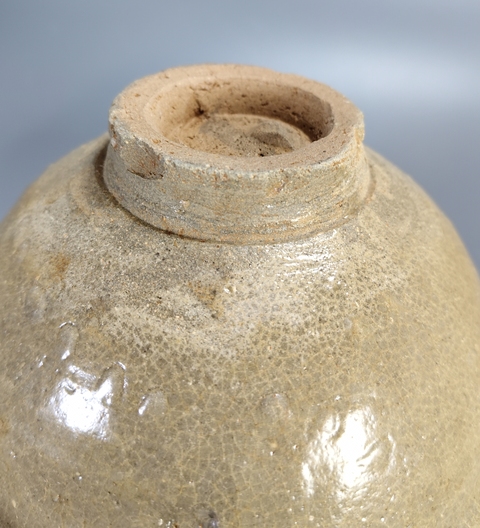 古玩陶瓷龍泉青瓷唇口碗真品鑒賞圖