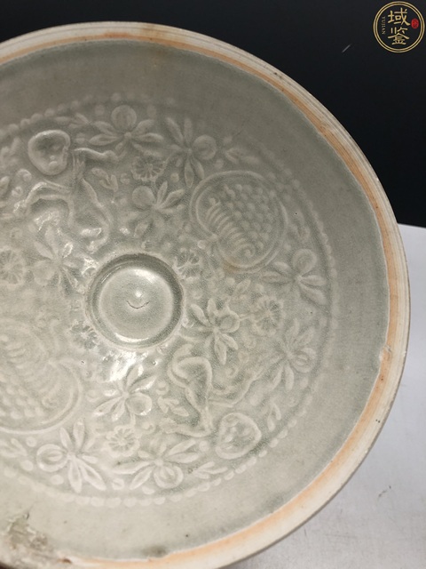 古玩陶瓷宋代·青白釉模印娃娃紋碗拍賣，當前價格3000元