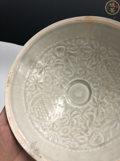 古玩陶瓷宋代·青白釉模印娃娃紋碗拍賣，當前價格3000元