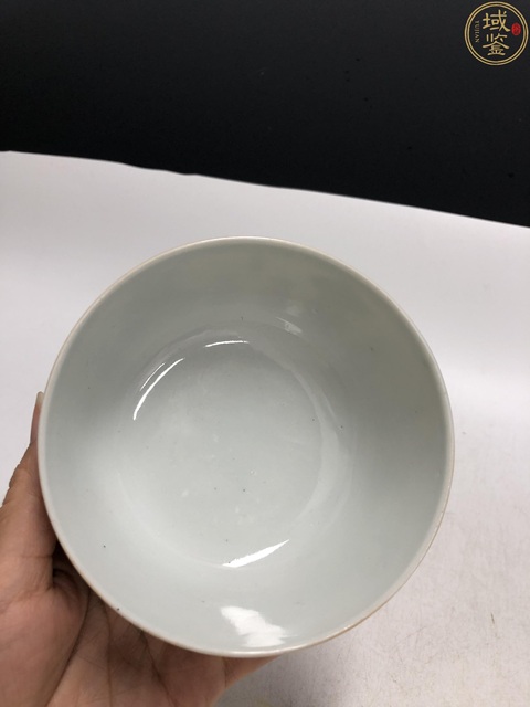 古玩陶瓷清晚·青花加彩博古紋碗拍賣，當(dāng)前價(jià)格5000元