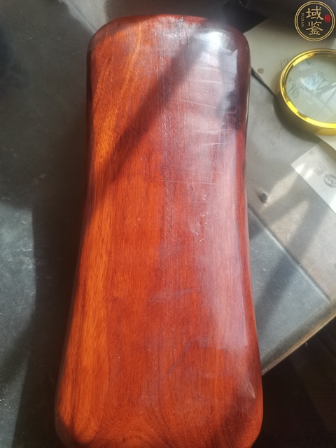 古玩雜項木枕真品鑒賞圖