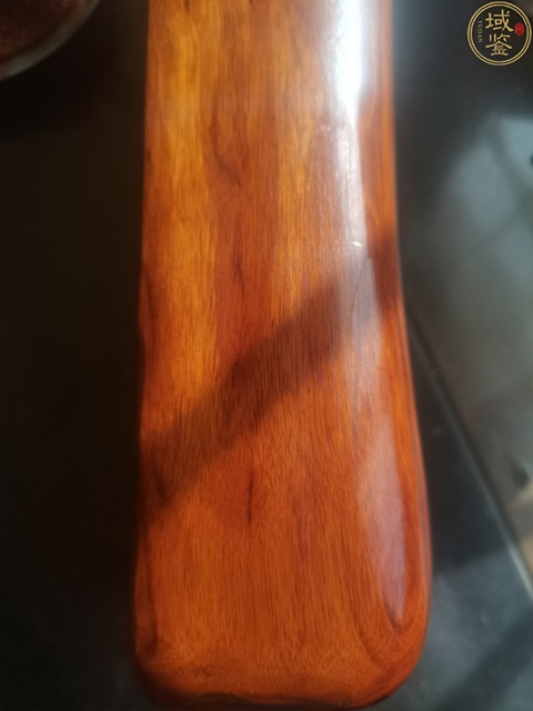 古玩雜項木枕真品鑒賞圖