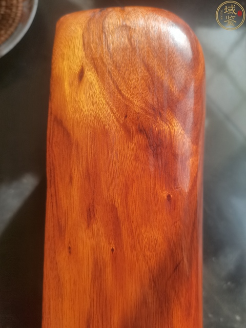 古玩雜項木枕真品鑒賞圖