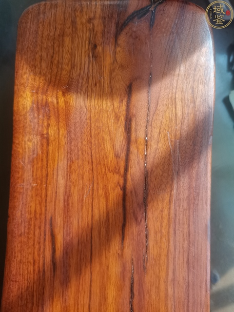 古玩雜項木枕真品鑒賞圖