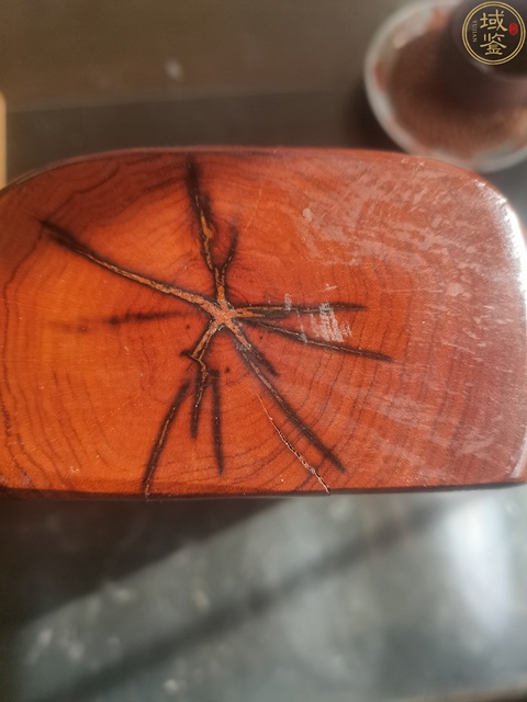 古玩雜項木枕真品鑒賞圖