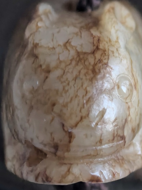 古玩玉器玉兔真品鑒賞圖