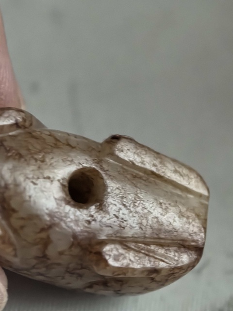 古玩玉器玉兔真品鑒賞圖