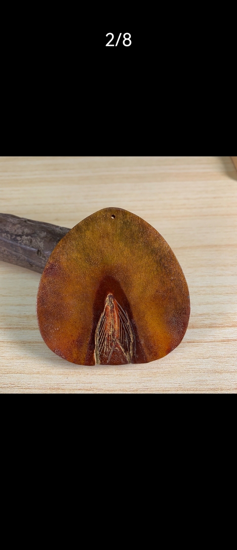 古玩雜項角牌真品鑒賞圖