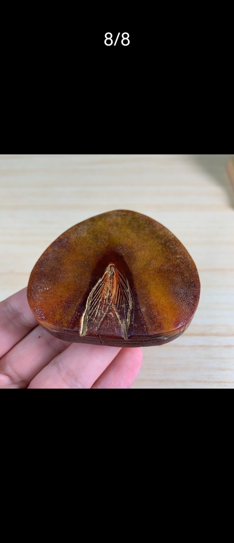 古玩雜項角牌真品鑒賞圖