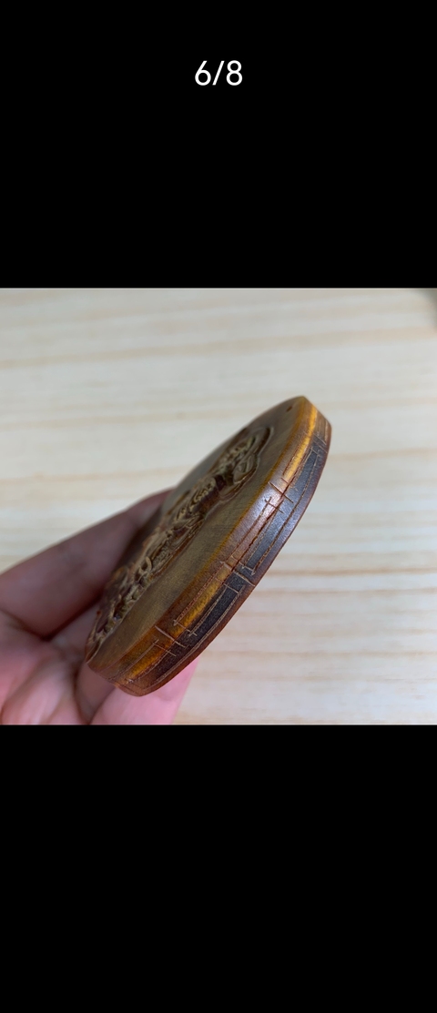 古玩雜項角牌真品鑒賞圖