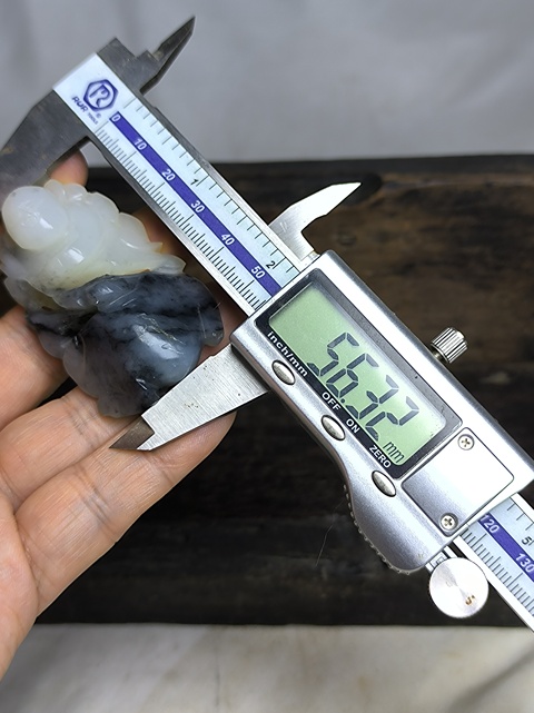 古玩玉器和田玉雕“劉海戲金蟾”真品鑒賞圖