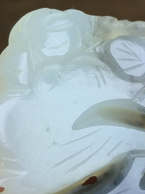 古玩玉器和田玉雕“劉海戲金蟾”真品鑒賞圖