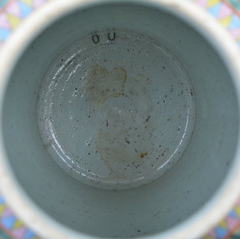 古玩陶瓷花鳥紋粉彩將軍罐真品鑒賞圖