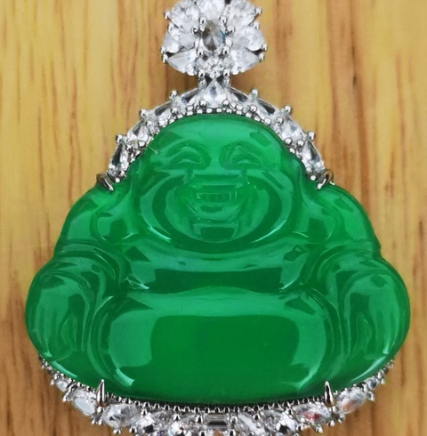 古玩玉器彌勒真品鑒賞圖