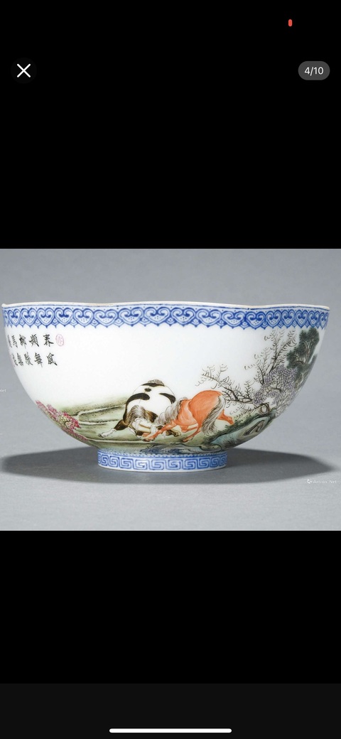 古玩陶瓷碗真品鑒賞圖