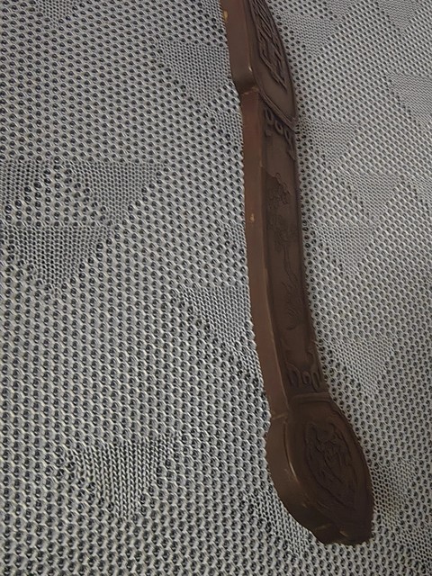 古玩雜項貼黃如意真品鑒賞圖