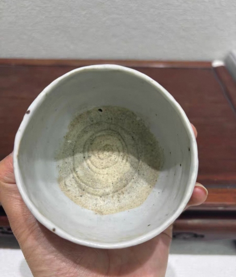 古玩陶瓷白釉爐真品鑒賞圖