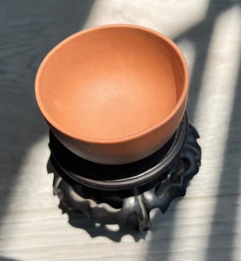 古玩雜項紫砂茶杯真品鑒賞圖