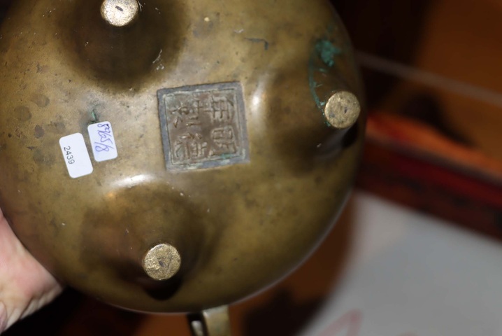 古玩銅器爐子真品鑒賞圖