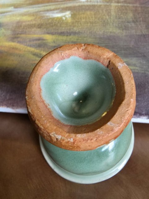 古玩陶瓷龍泉高足碗真品鑒賞圖